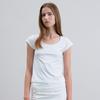 NOEUD Lean U-Neck Tee (Ivory)
