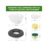 Electric Cleaning Brush Kitchen Dishwashing Bathroom Multi-function Cleaner Electric Shoe Shining Kitchen Supplies