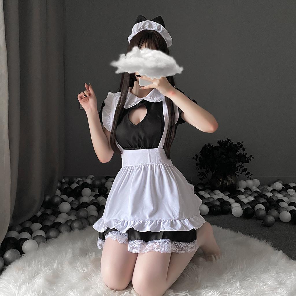 Goldene Xiao Sex Unterwäsche Sexy Durchsichtige Pyjamas Netz Verführung Hüftwickel Uniform Offener Einteiler Trägerhals Damen