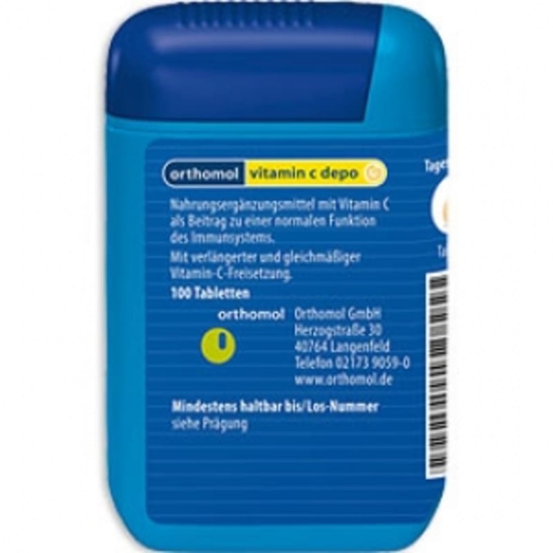 

Ортомол Вітамін С Таблетки 100 Таблеток