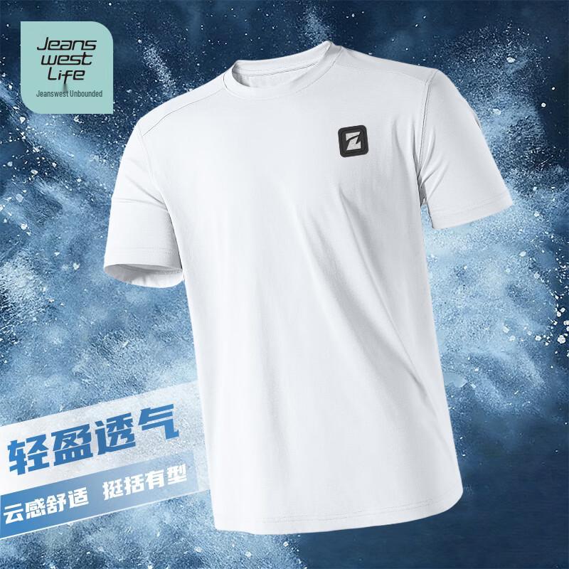 JEANSWEST LIFE Men's Quick-Dry Short Sleeve T-Shirt