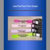 Compatible with Brother Label Maker PT-P300BT/710BT, 12mm Tape: Navy, Brown, Green, Khaki, Gray with White Text