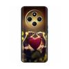 Shockproof Funda For Xiaomi Redmi A4 5G Case 6.88" Soft TPU Silicone Phone Cover For RedmiA4 2024 A 4 Capas Printed Heart Flower