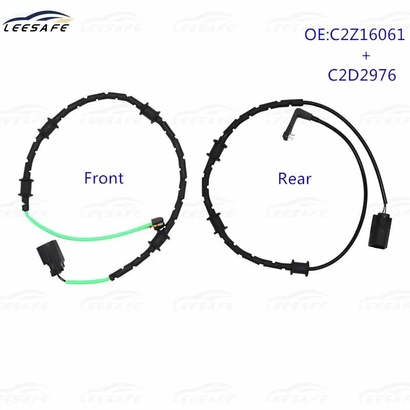 C2Z16061 + C2D2976 Front+Rear Disc Brake Pad Wear Sensor for JAGUAR XF SPORTBRAKE X250 Auto Car Accessory Brake Lines