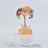 Natural Crystal Tree Broken Stone Crystal Tooth Night Light Money Tree Home Creative Office Color Modeling Decorative Crafts New
