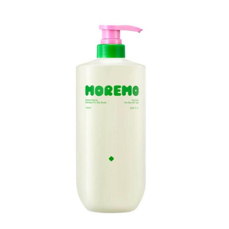 moremo Caffeine Biome Shampoo for Oily Scalp Deep Cleansing Scalp Care Shampoo 1L