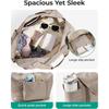 Expandable Large Capacity Yoga Fitness Travel Bag with Luggage Handle