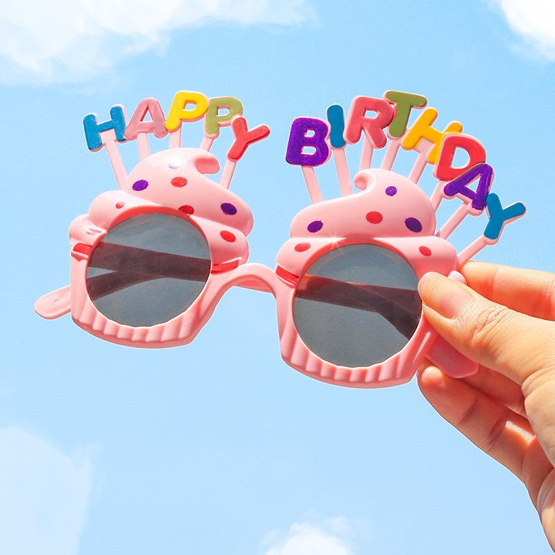 Kids Birthday Prank Party Photo Booth Props & Headband Set Universal Size