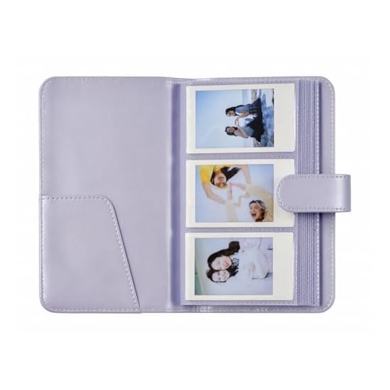 FUJIFILM Album for INSTAX Mini Film, Holds 108 Photos, INSTAX Mini 13 Album, Purple