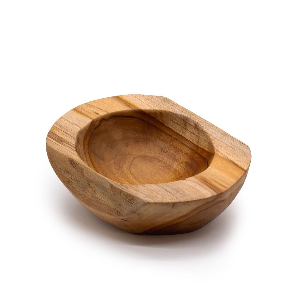 Teak Wood Serving Bowl 20 x 7 cm