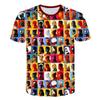 Marvel Avengers Harajuku Style T-Shirt Men Summer New Iron Man Spider-Man