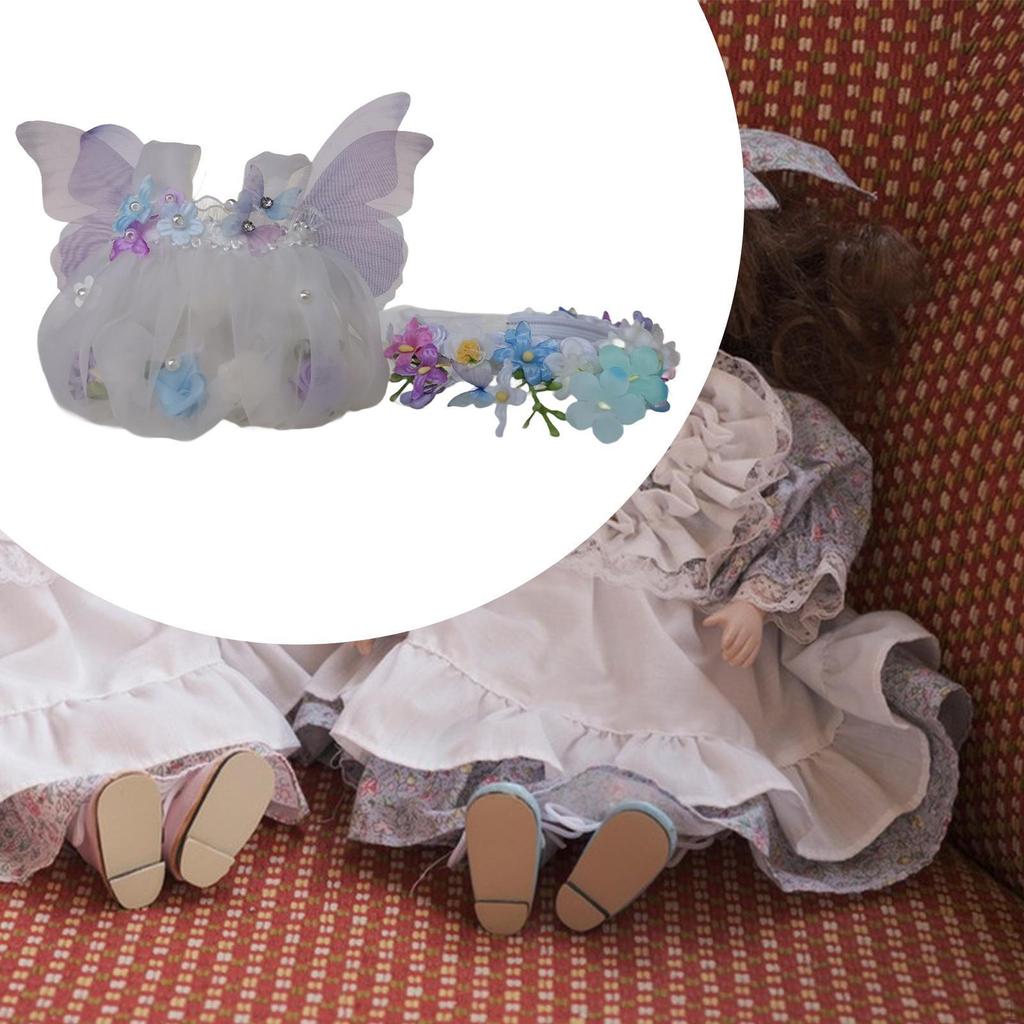 20cm Doll Clothes Cute Suit Trendy Comfortable Dress up Clothing and Hair