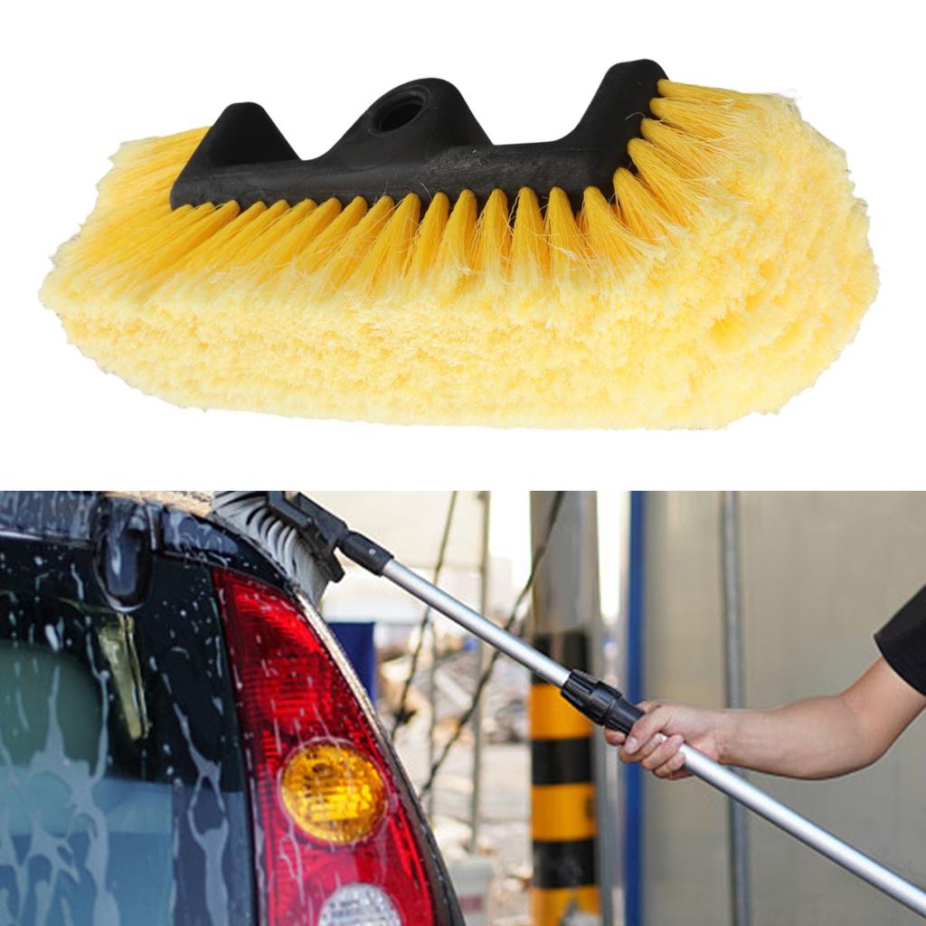 Reliable 10 Inch Vehicle Wash Brush with Nylon Bristles for Long Lasting Use