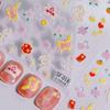Sky Hot Items: Non-Curling Cute Lion Dance Nail Stickers for Spring Festival Decorations