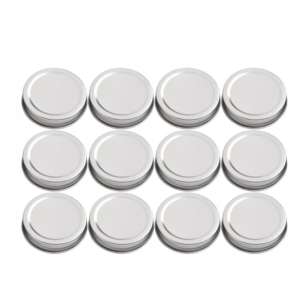 Capac de cutie de 12 buc pentru minge reutilizabil și purtați metal reutilizabil