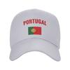 Portugal Flag Sun Baseball Cap Summer Women Unisex Custom DIY Trucker Hat Sunscreen Fitted Retro Outdoor Gym Snapback Cap