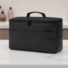 Carrying Case With Handle For Curling Iron And Attachments Multi Layer Protective Holder With Shockproof Lining