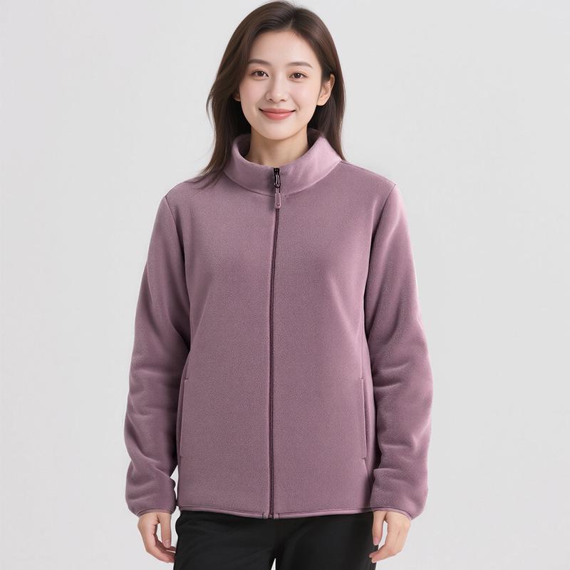 

Winter 500g Coral Fleece Jacket - Thickened Polar Fleece for Men & Women, Couple Style 2XL