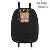 Upgraded Car Kick Mat & Back Seat Organizer for Child Seats