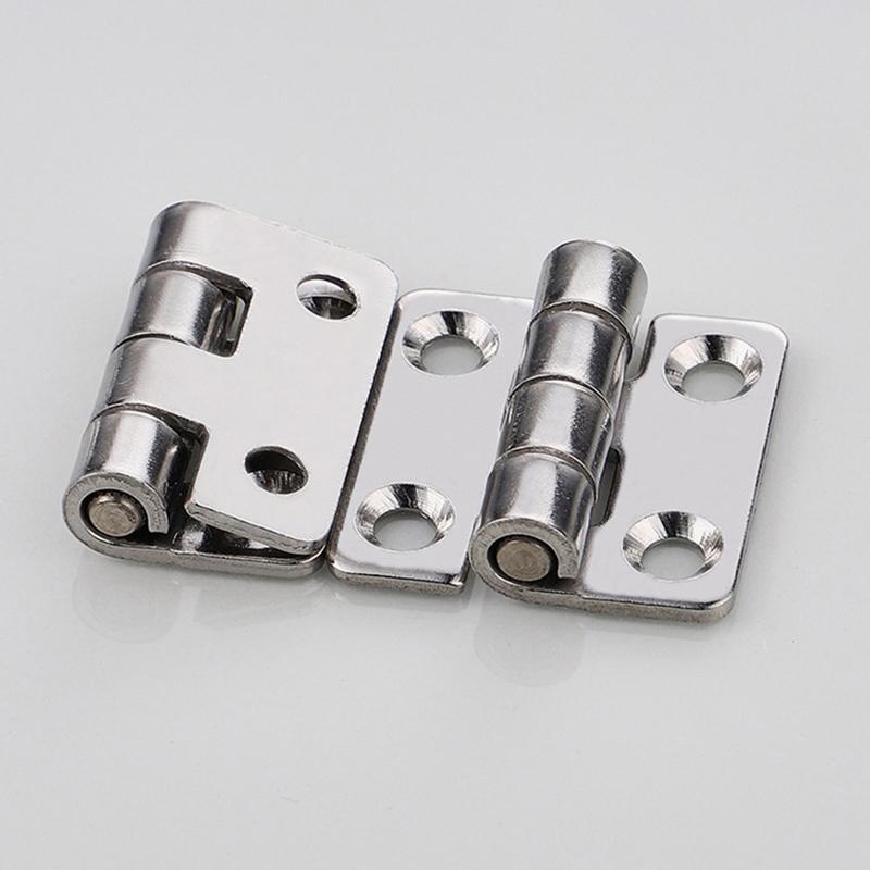 High Quality Thicken Stainless Steel Flag Shape Detachable Hinge For Aluminum Doors Bathroom Door Bathroom Removable Hinge