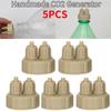 5PCS Aquarium CO2 System Generator Bottle Cap Fish Tank Live Plant DIY Air Diffuser Generator Carbon Dioxide Reactor Instrument