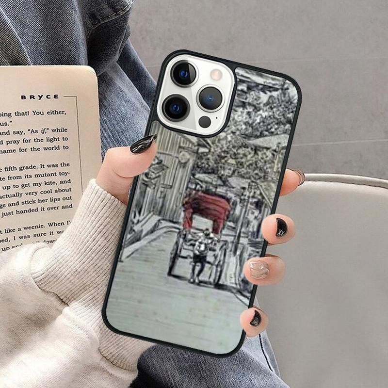 Kyoto Japan Old Capital Phone Case for iPhone 17 Air 16 16e 15 Plus for Apple 13 11 12 14 Pro Max Cover Coque Shell