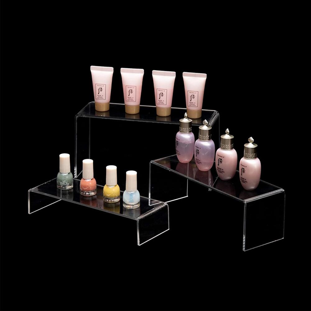 Clear Acrylic Display Risers Showcase for Shoe Risers Retail Stand Cupcake Stand Dessert Stand