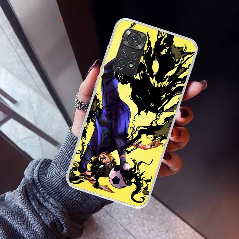 

Blue Lock Bachira Meguru Phone Case For Xiaomi Redmi Note 15 14 14S 13 12S 12 Pro Plus 11S 11 10S 10 4G Cover 11E 11T 5G Print F Redmi Note 14 Pro 4G