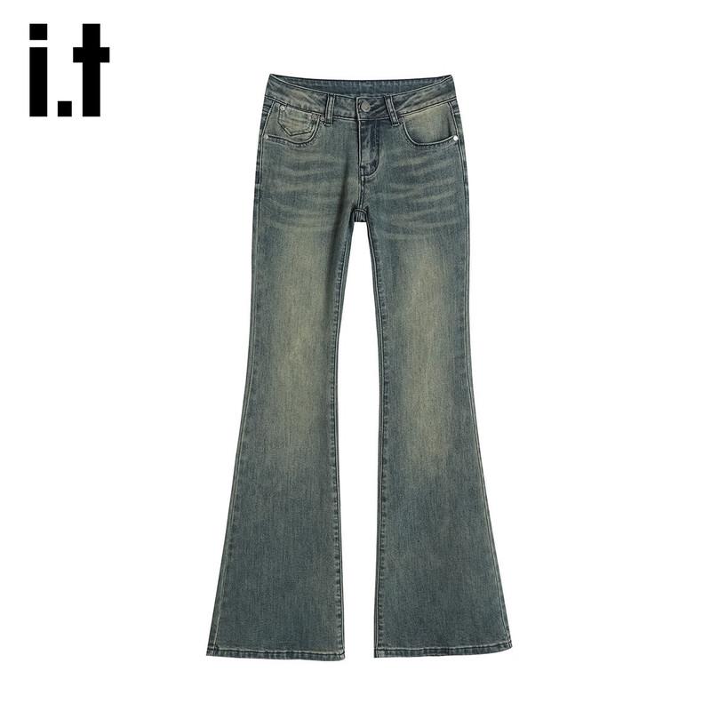 

Izzue IT Women s Retro High-Waist Flare Jeans XL