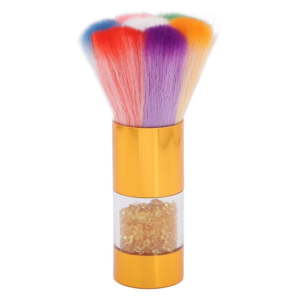 Makeup Brush Fashionable Rhinestones Inlaid Loose Powder Brush Nail Art Dust Remover