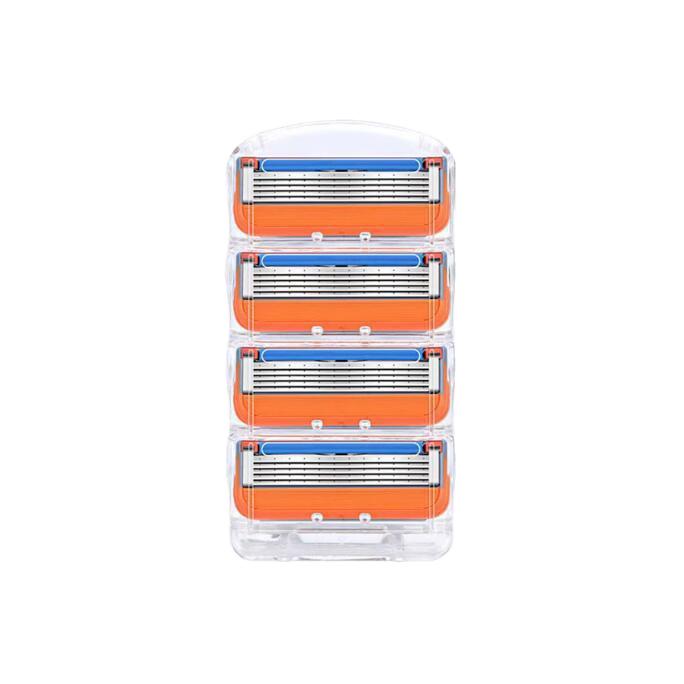 Men’s 5-Layer Manual Razor with Gillette Blades for Precision Shaving