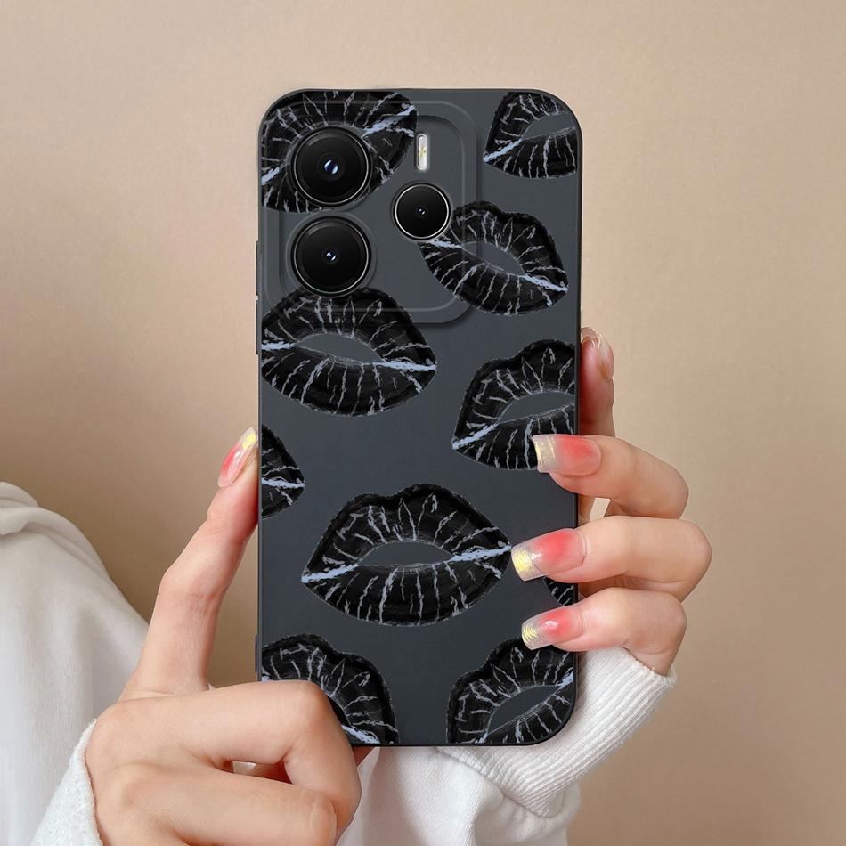 For Redmi Note 14 Pro Plus Case Cartoon High Quality Phone Cover For Xiaomi Redmi Note14 Pro+ Soft Liquid Silicone Back Covers