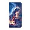 Portfel ze skóry z malowanymi wzorami 3D typu flip do Samsung Galaxy S25 S24 S23 S22 S21 S20 S10 S10e S9 S8 Plus Ultra FE EDGE 4G/5G Etui