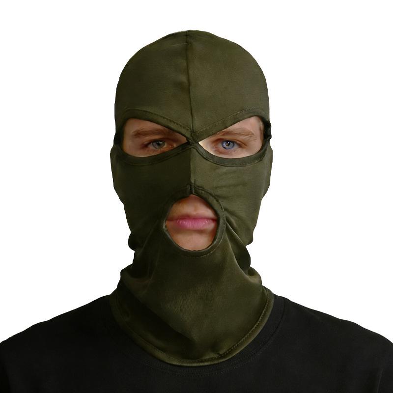 Three-Hole Elastic Cycling Windproof & Sun Protection Mask Hat