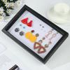 Luxury Show Case Container Women Earring Storage Case Jewelry Display Organizer Ring Box Tray Holder