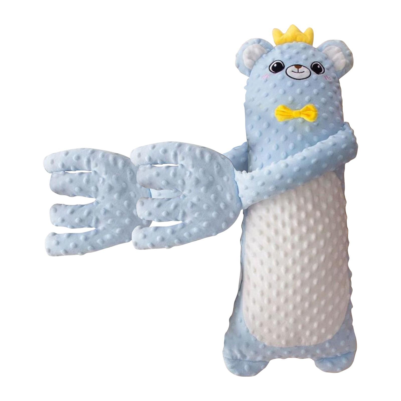 

Детские хлопушки для сна, новейшие детские хлопушки для сна, новые детские игрушки для сна с хлопушками, имитирующие мамину руку, автоматическая детская подушка-хлопушка One Size синий