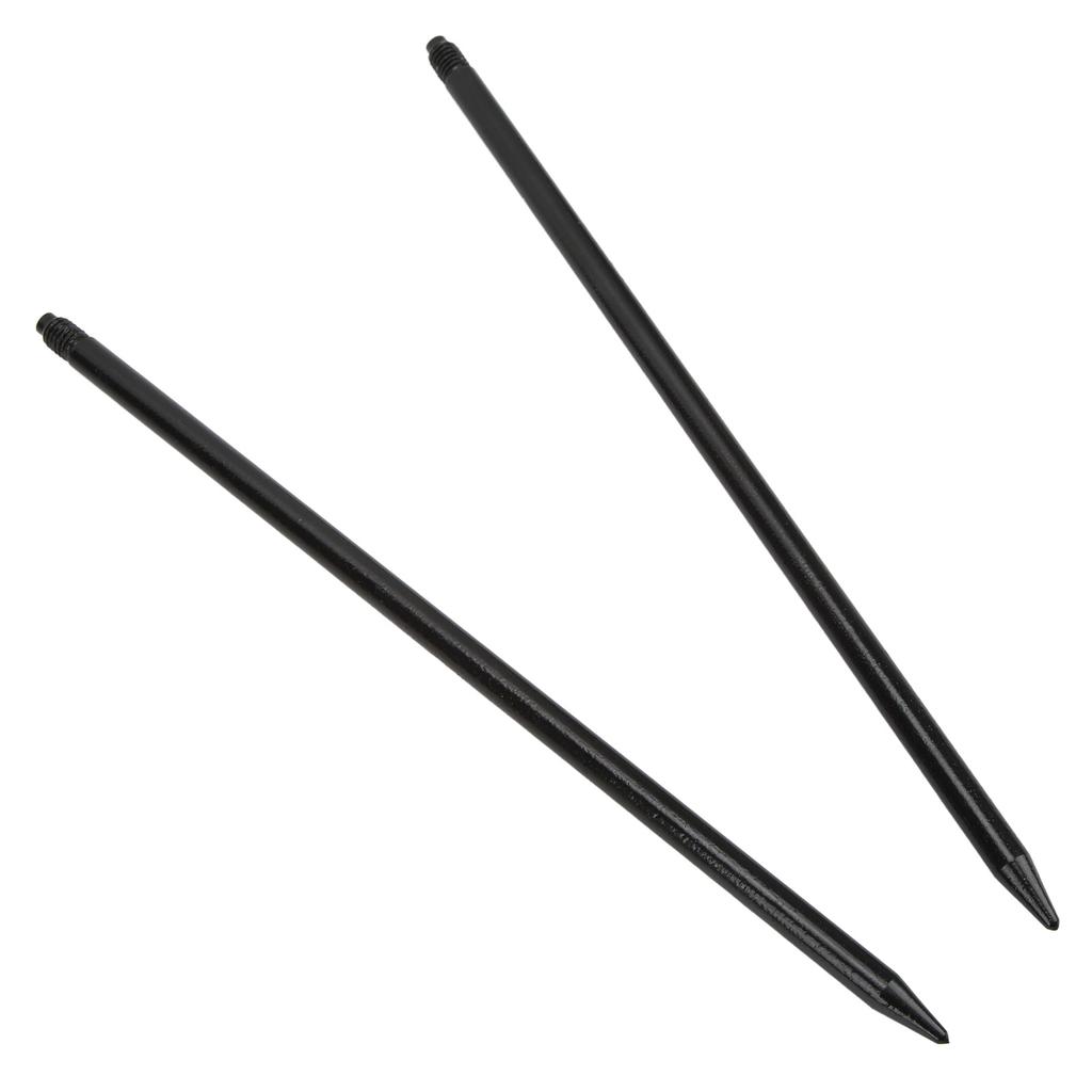 2pcs Outdoor Camping Light Stand Nail 5mm Thread Interface Detachable Ground Lantern Nail