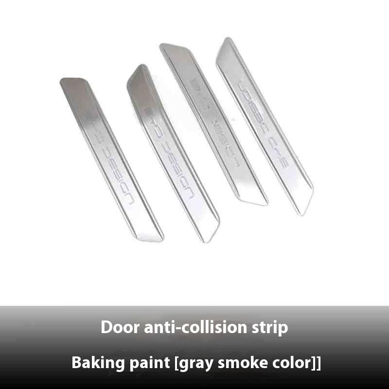 For BYD Song Plus DMI Seal U Sealion 6 Car Door Bumper Guard Anti-Collision Protective Strip Sticker EV Car Accessories