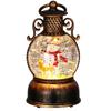 Christmas Snow Globe Christmas Musical Snow Globe Lantern Glittering Music Boxes For Festival Decoration Holiday Decor Presents