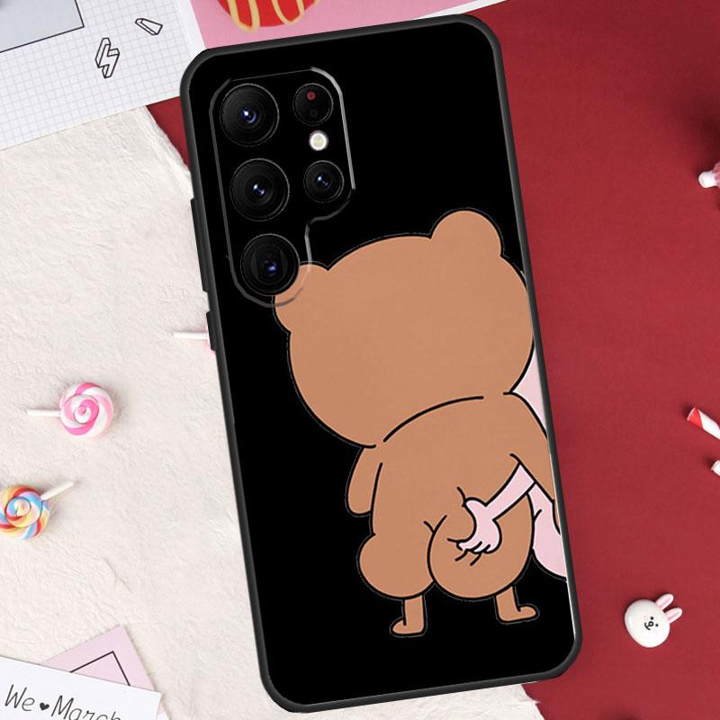 Funny Animal Dog Cats Tiger Couple Case For Samsung Galaxy S24 FE S20 FE S21 S22 S23 S25 Ultra S9 S10 Plus S25 FE Cover Shell