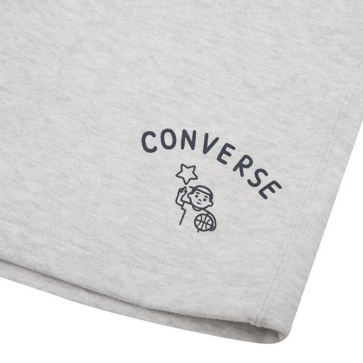 New Converse x Noritake Sports Shorts Unisex Gray 10028763-A02