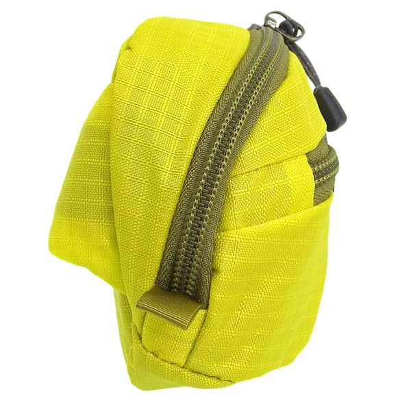 Montbell Delta Gusset Yellow Bag Pouch, Small, 0.8 Liters, (CYL), 1123763, Men's/Women's Shoulder/Body/Waist