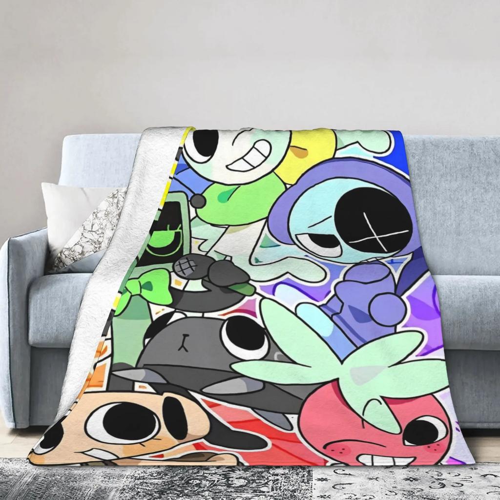 Dandys World Fleece deka Vee Kreslené deky na postel Kancelář Lehká podložka na postel