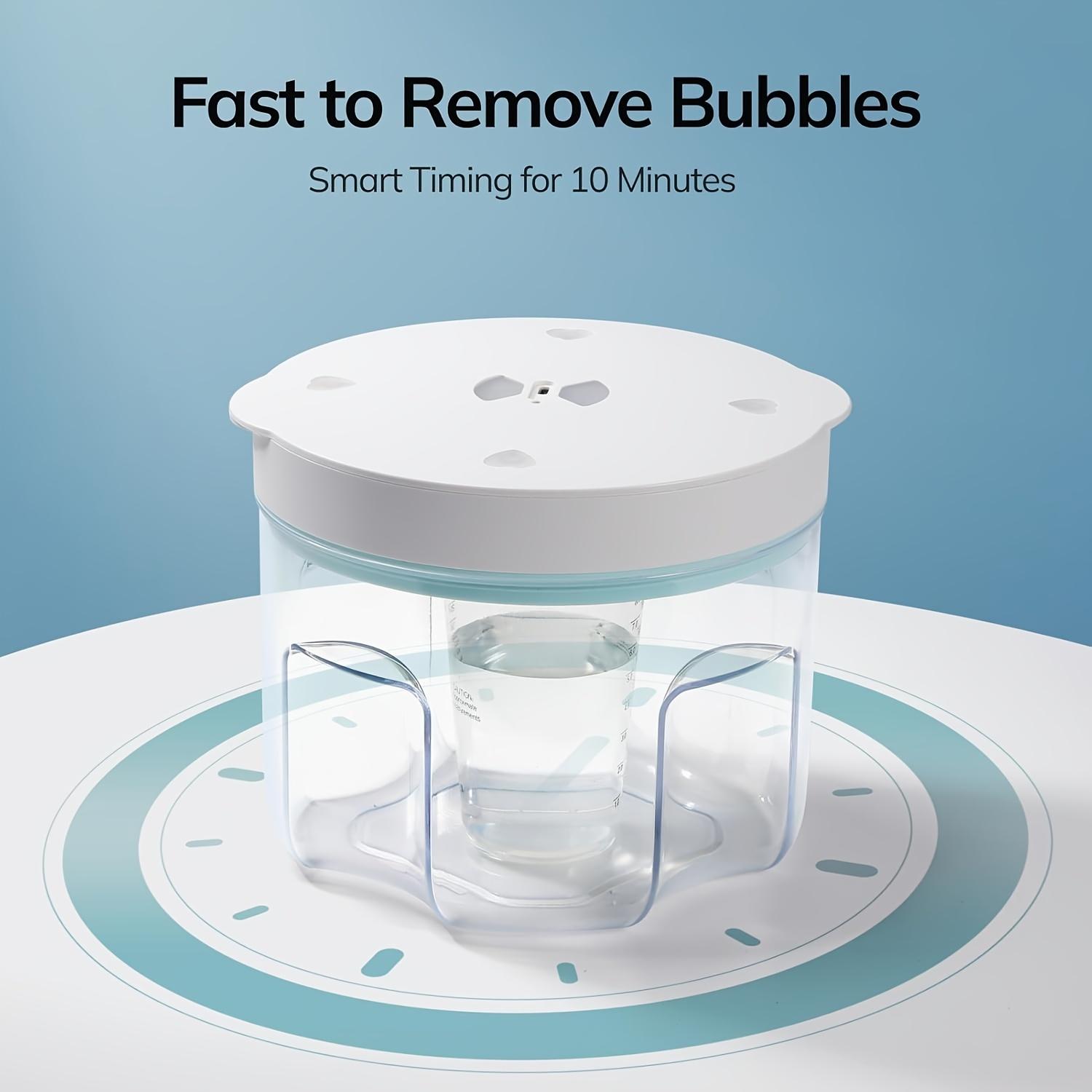Resin Bubble Removal Machine 99% Bubble Removal Rate Large-Capacity Epoxy Resin Airless System Ideal for DIY Crafts, Jewelry Mak