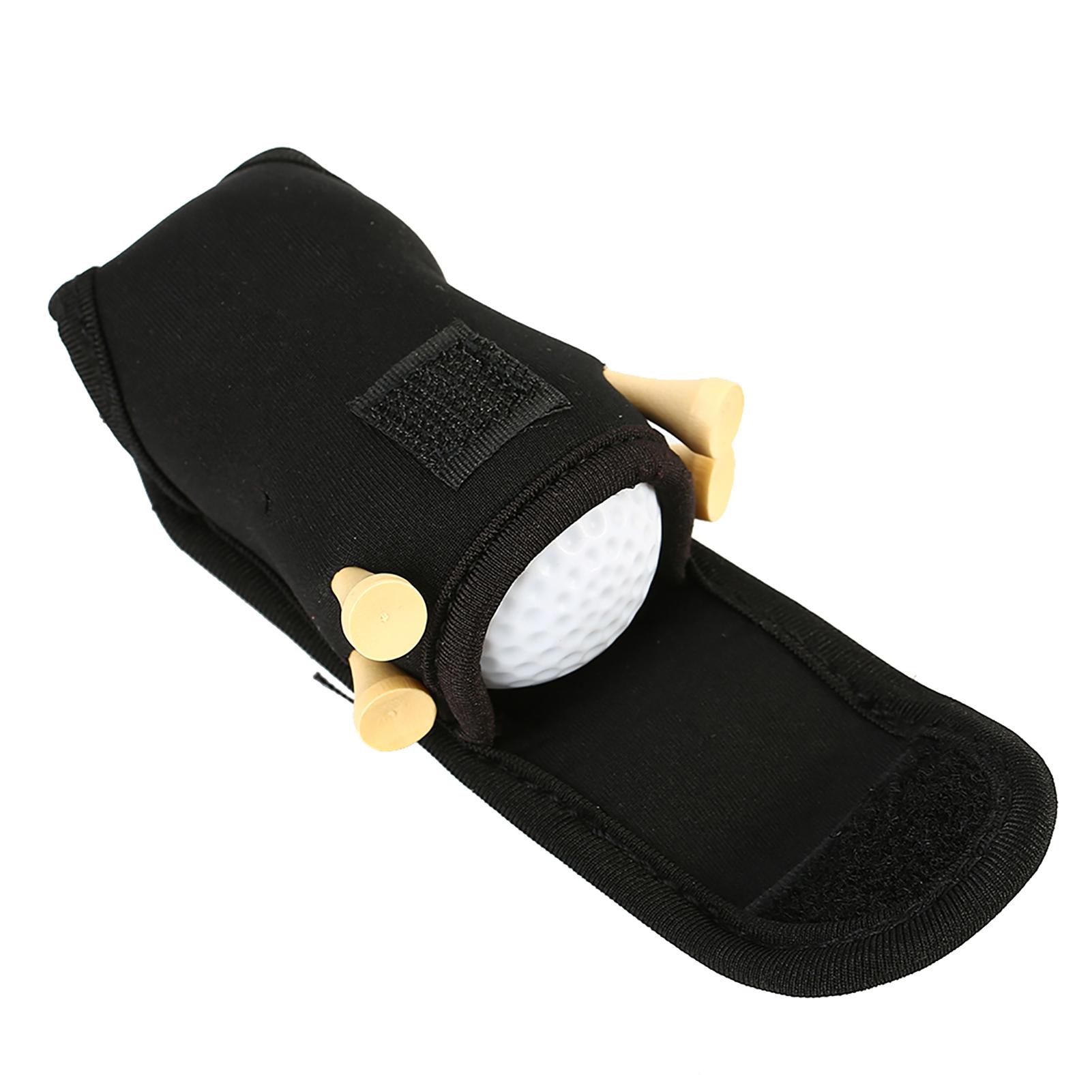 

Держатель для сумки с мячом для гольфа, органайзер для гольфа, спортивные аксессуары для гольфа (черный) чёрный