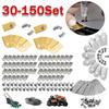 30-150 Set Stainless steel Lawn Mower Cutting Blades W/Screw Kit Replacement For Husqvarna Automower/Gardena Robotic Lawnmower