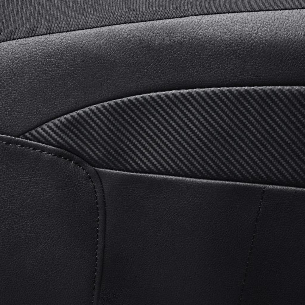 Universal Car Seat Covers, PU Leather Seat Protectors, All Season Auto Seat Covers 5 Seats