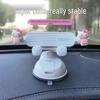 Cartoon Suction Cup Phone Holder for Dashboard - Perfect for Female Drivers