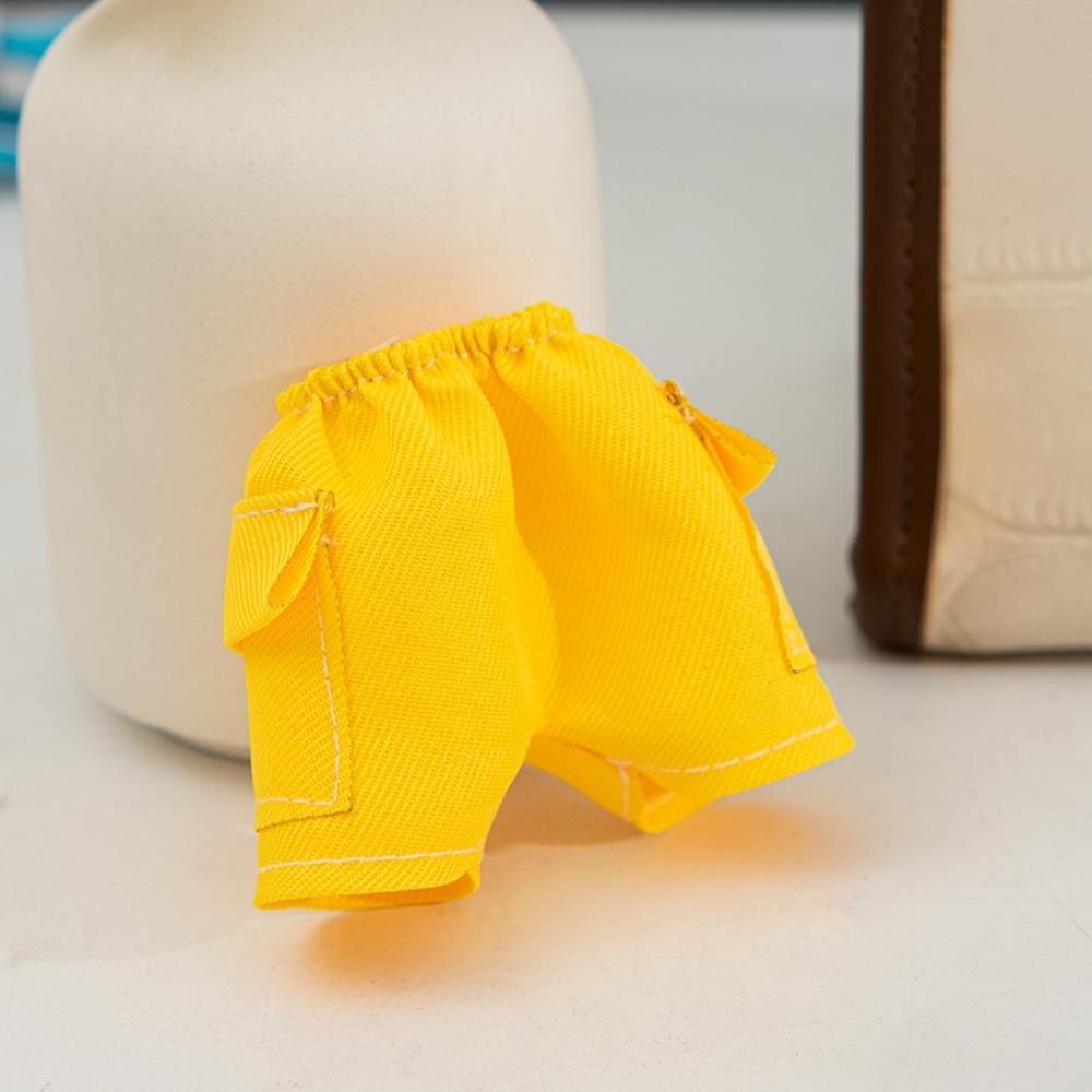 

Смугасті лялькові штани Кольоровий ляльковий одяг Вельветові лялькові штани (Ні ляльки) Yellow Pants