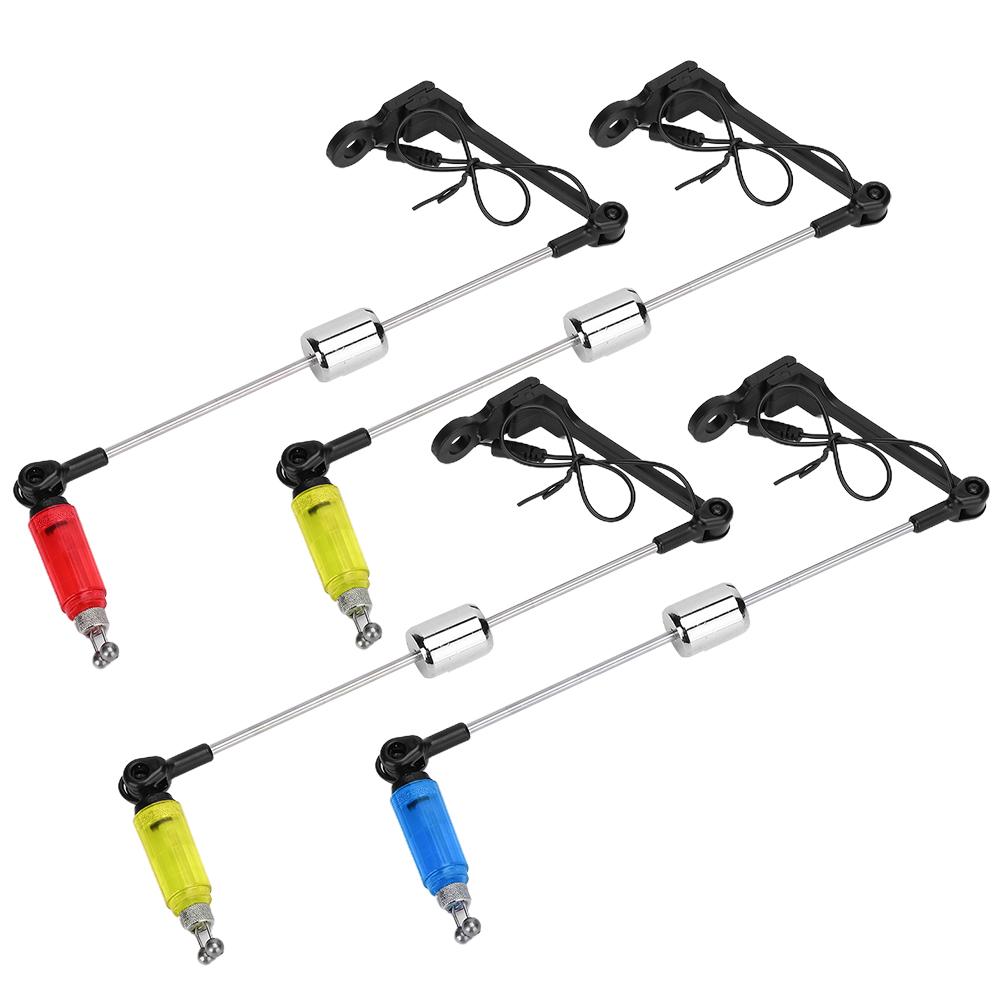 Fishing Bite Alarm Signal Device Hanger Swing Bite Indicators European Alarms Accessory with Light